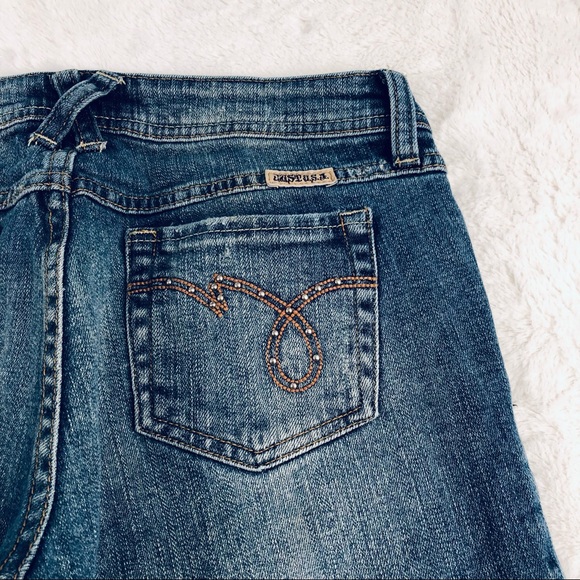 Just USA, ✨Y2K✨ Boot Cut Jeans, Size 7 - Picture 12 of 16